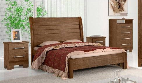 Cama Casal Esmeralda - Móveis furniture