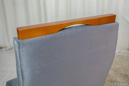 Mesa de Jantar Pedro Mel Tampo Vidro Off 90×90 4 Cadeiras Lisboa Veludo Cinza - Móveis furniture
