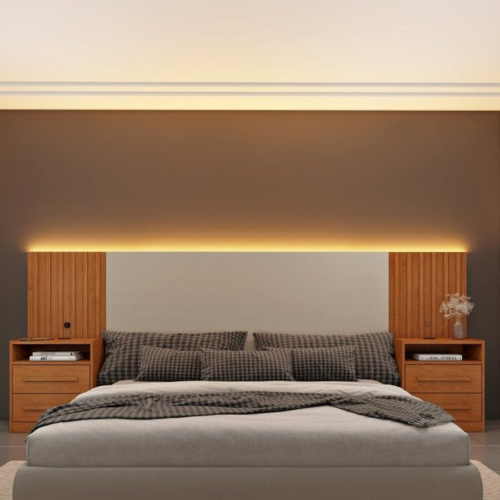 Cabeceira Casal/Queen Barcelona Cinamomo/Off White – TCIL
