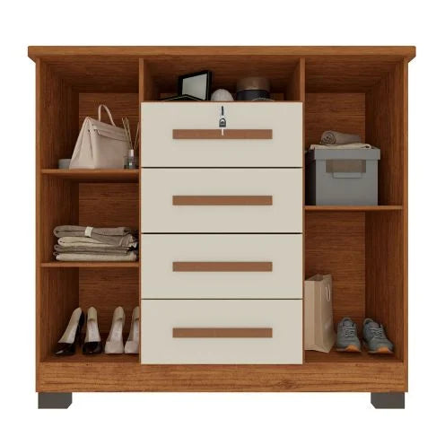 Cômoda Versalhes com Sapateira cinamomo off - Imop - Móveis furniture