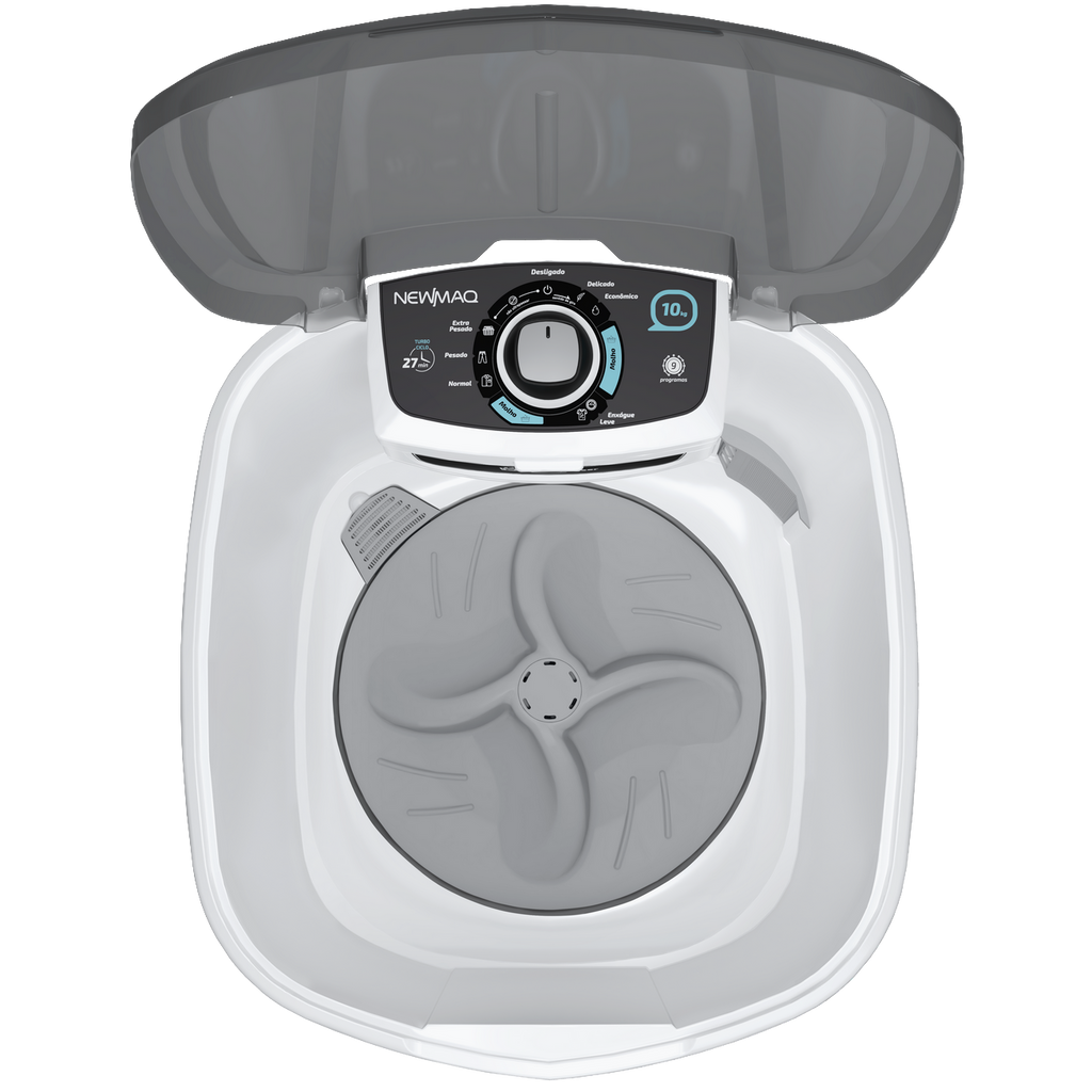 Tanquinho Semiautomático Newmaq 10 Kg Branco – NEWMAQ