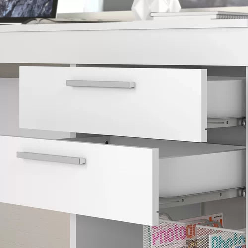 Escrivaninha 2 Gavetas Office 51015Notável Móveis Branco - Móveis furniture