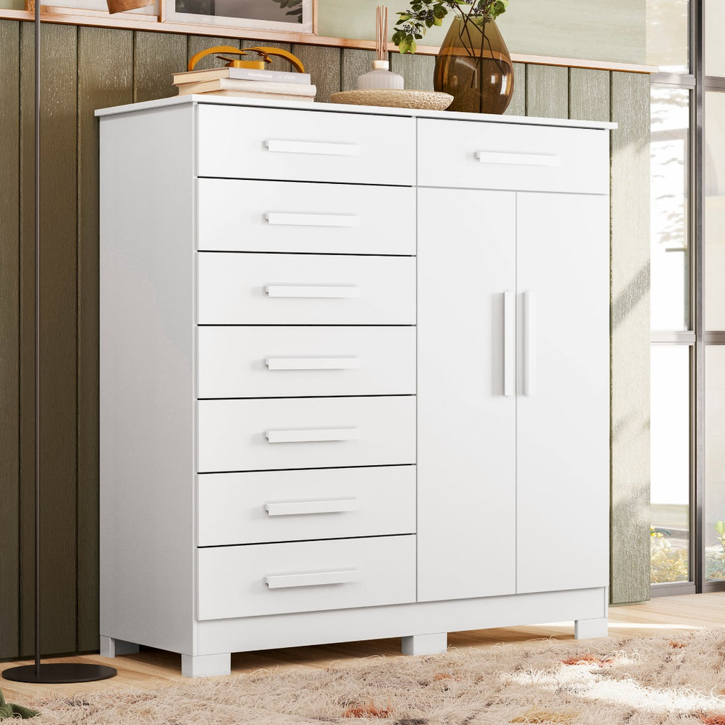 Cômoda Verona Branco Fosco – MÓVEIS ALBATROZ - Móveis furniture
