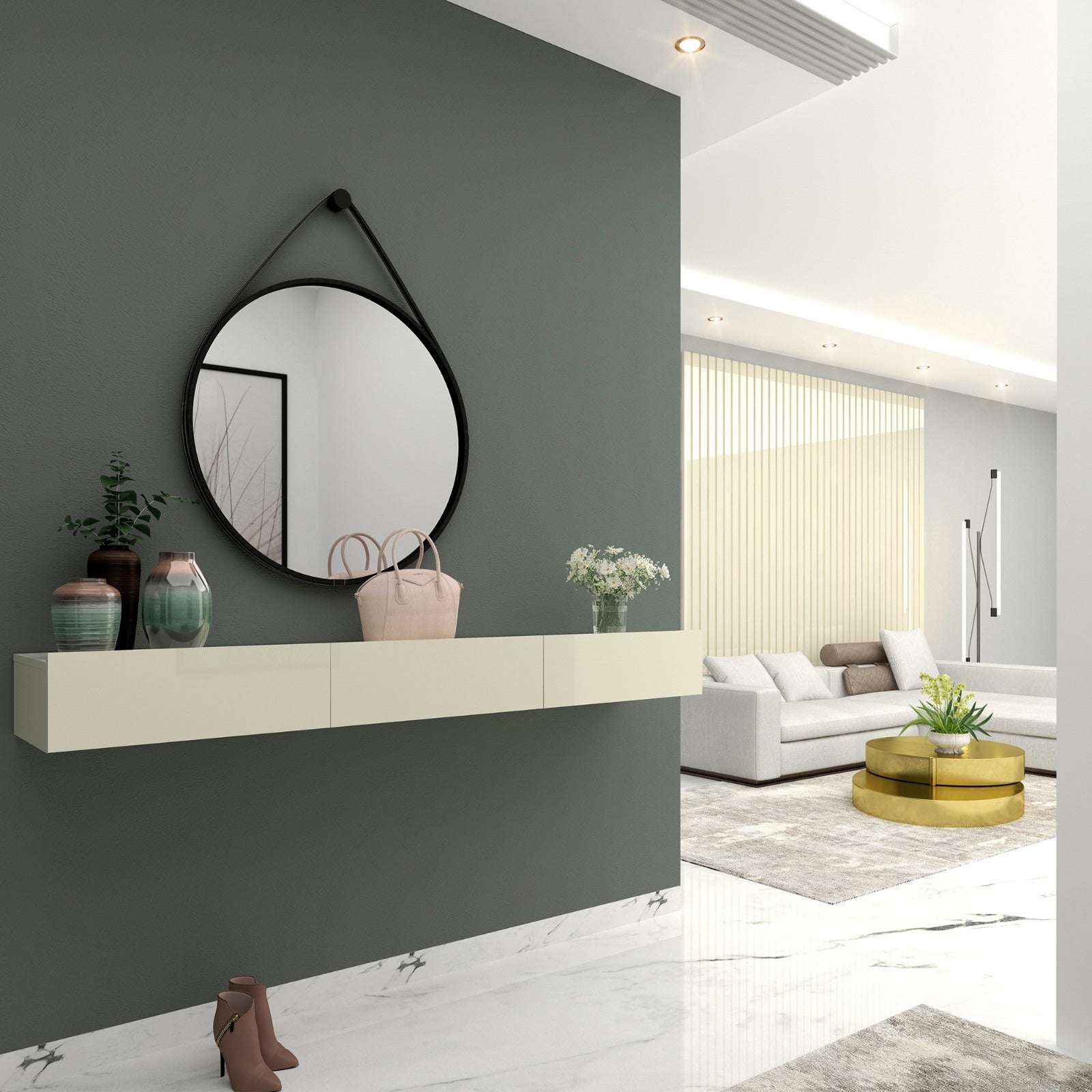 Nicho Nobre 202 3G Off White Gelius - Móveis furniture