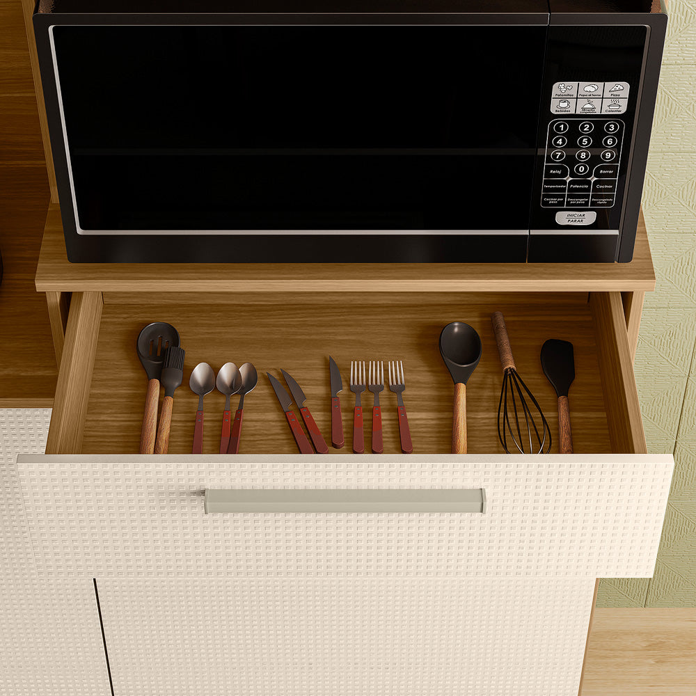 Kit Cozinha Montesa 1,607 m Freijó/Soft – KIT’S PARANÁ