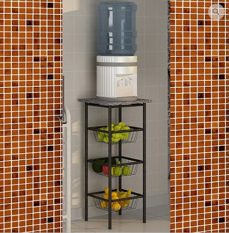 Fruteira Tubular Havana Martelado Cinza Teixeira - Móveis furniture