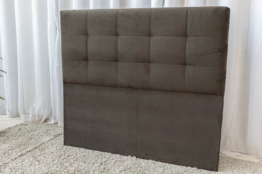 Cabeceira Casal Veneza Sued Marrom - Móveis furniture