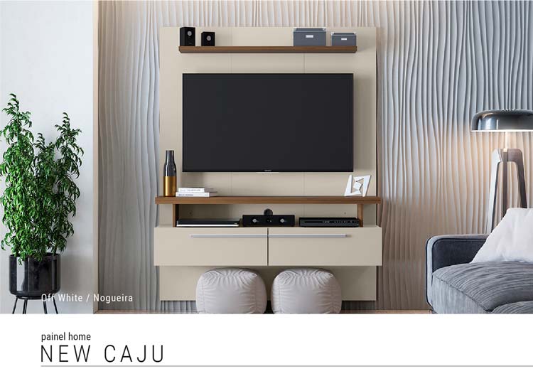 PAINEL HOME CAJU - Móveis furniture