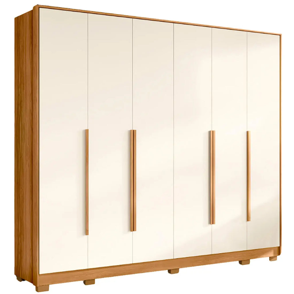 Guarda Roupa Fascinio Casal 6 Portas 6 Gavetas Albatroz