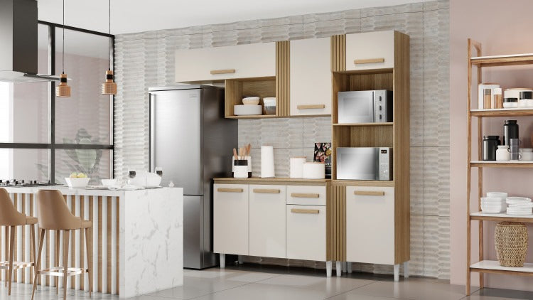 Coz Comp Vitoria c Balcao Naiomi 7P1G - Móveis furniture