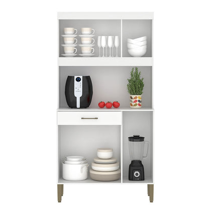 Kit Cozinha Carla K090 0,90 m Branco – FELLICCI