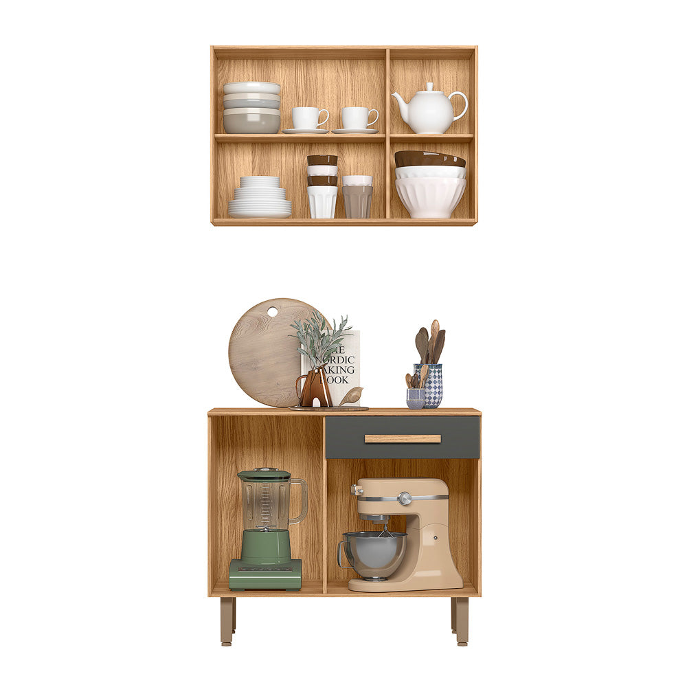 Combo Lemon 0,911 m Freijó/Chumbo – NICIOLI