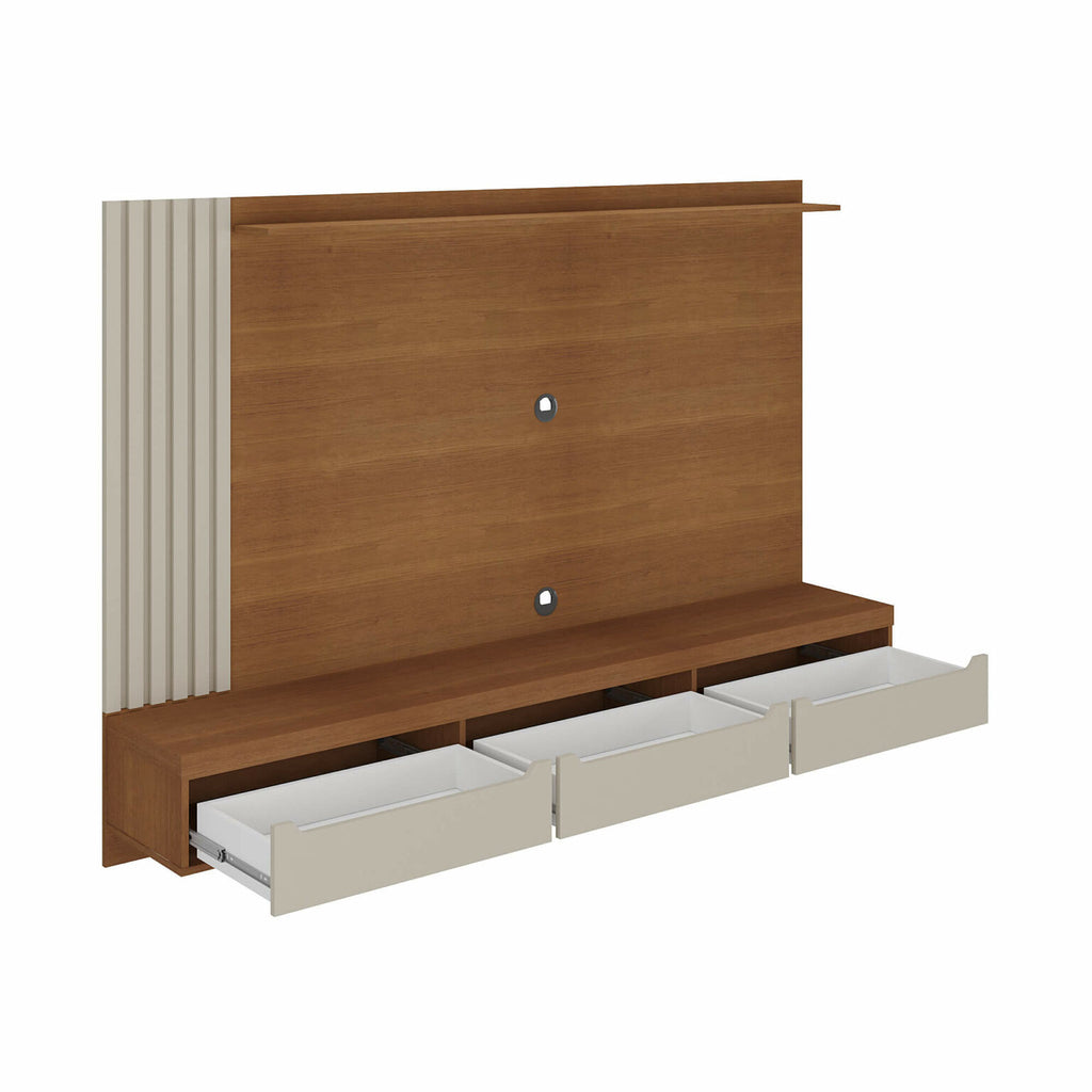 Painel até 75″ Presence Cinamono/Off White – ARTELY - Móveis furniture