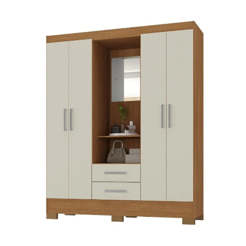 GUARDA ROUPA VALENÇA 04 PORTAS – RODIAL