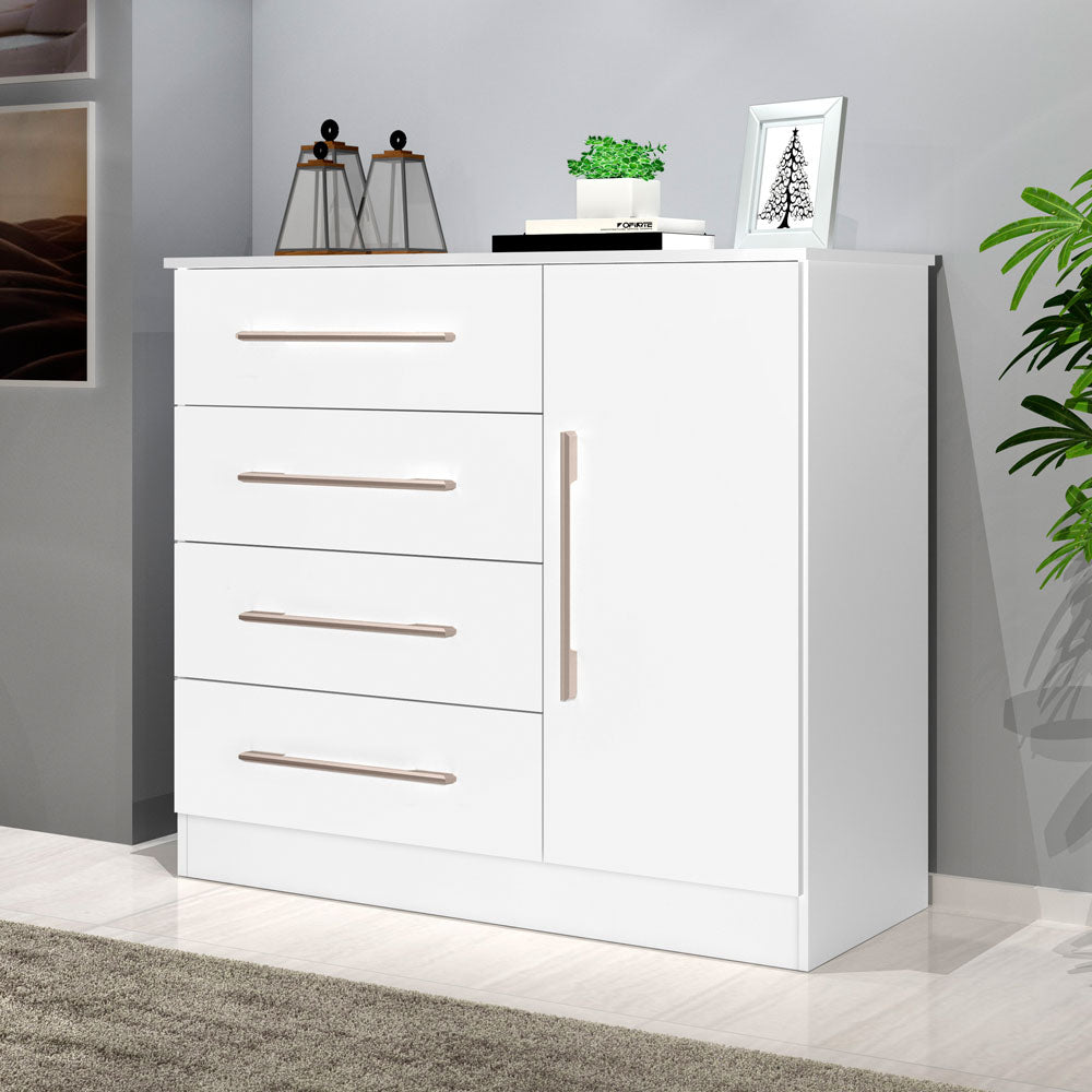 Comoda Malibu New 4G1P - Móveis furniture