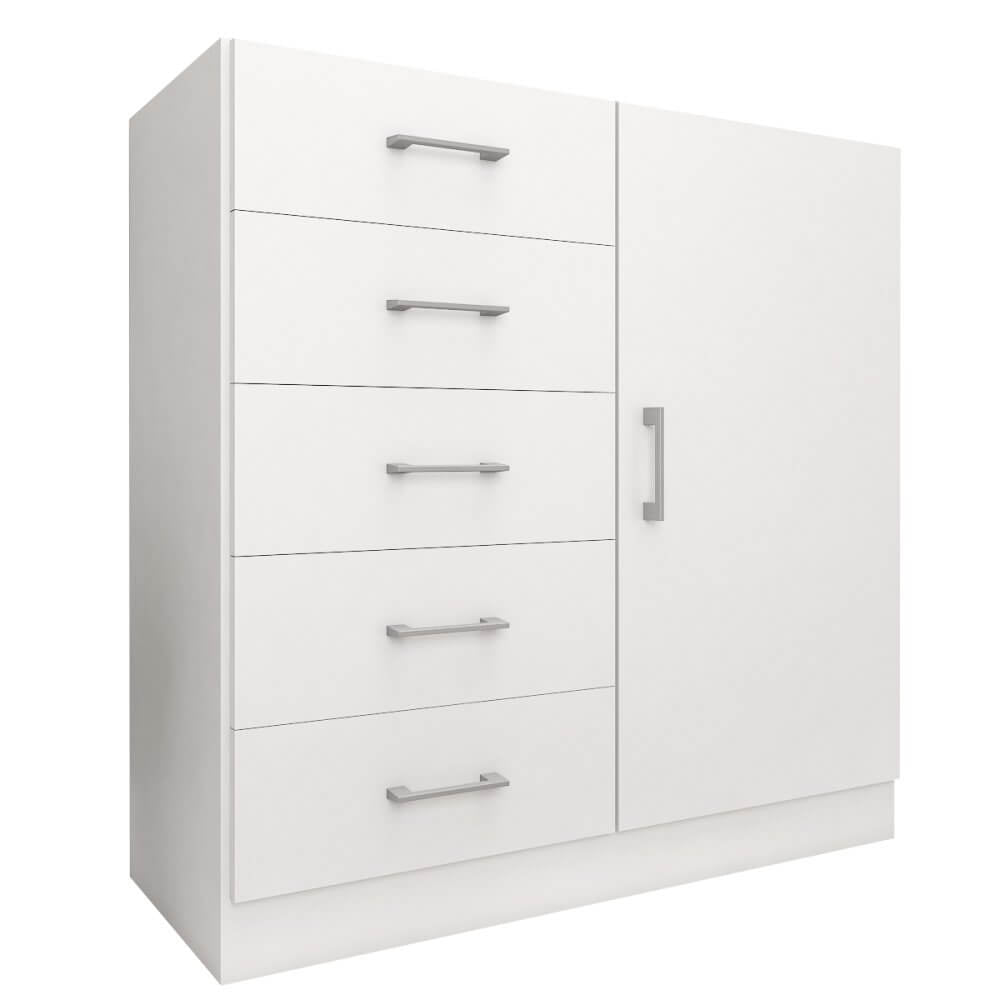 Cômoda Miami 5 Gavetas 1 Porta Fellicci - Móveis furniture