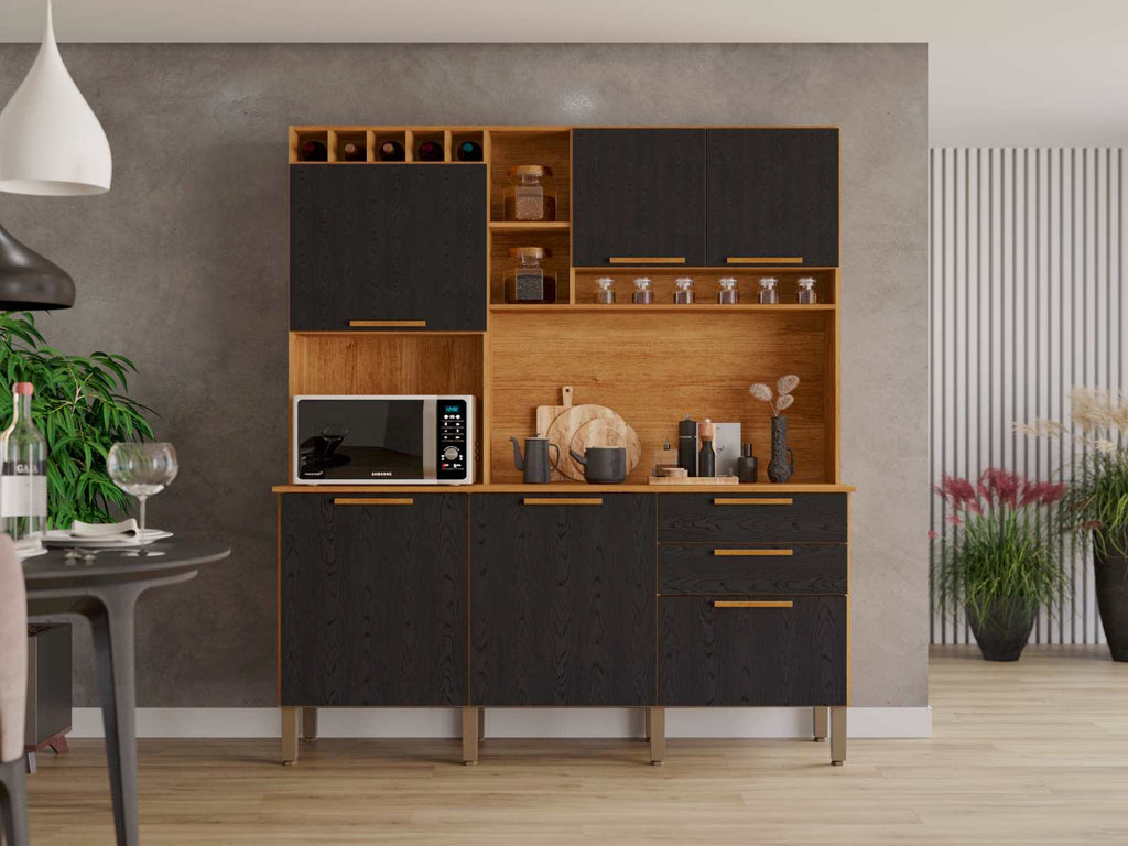 Kit Cozinha NewTopazio 6P2G - Móveis furniture