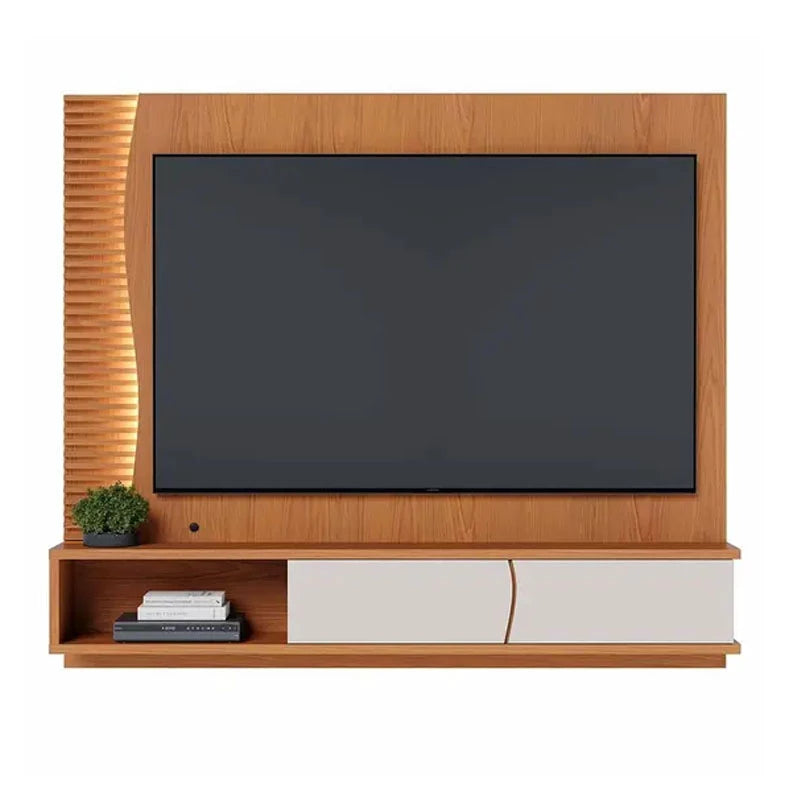 Home Suspenso Egeu Freijó/Off Para TV até 65 Polegadas Larg. 1.79m - Colibri