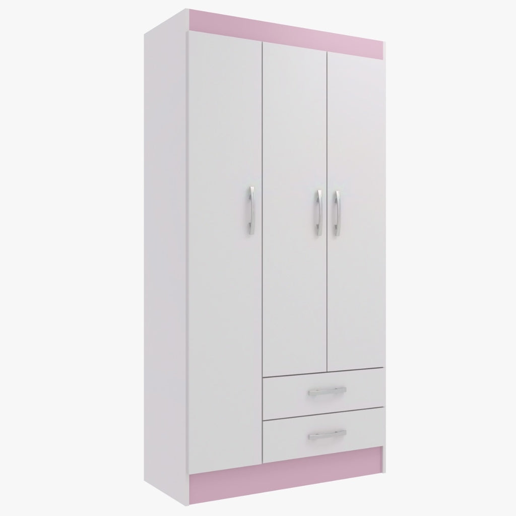Guarda-Roupa Alice 3 pts - - Móveis furniture