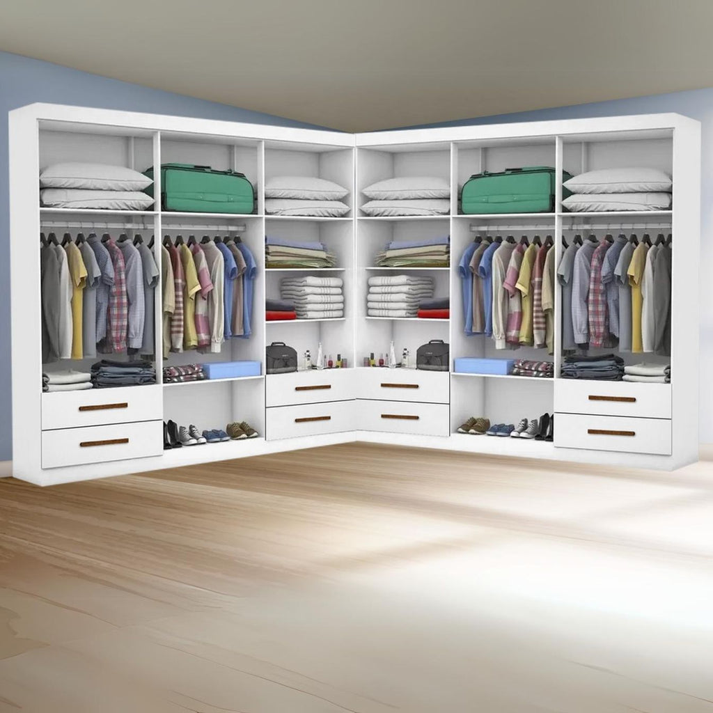Closet Hércules Branco – CARIOCA MÓVEIS - Móveis furniture