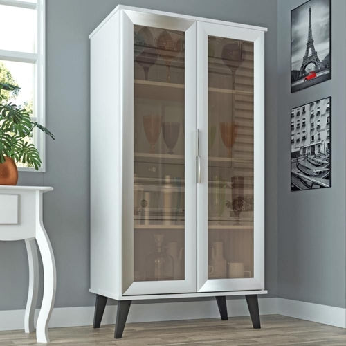 Cristaleira Tiffany 2P Quarta Divisao - Móveis furniture