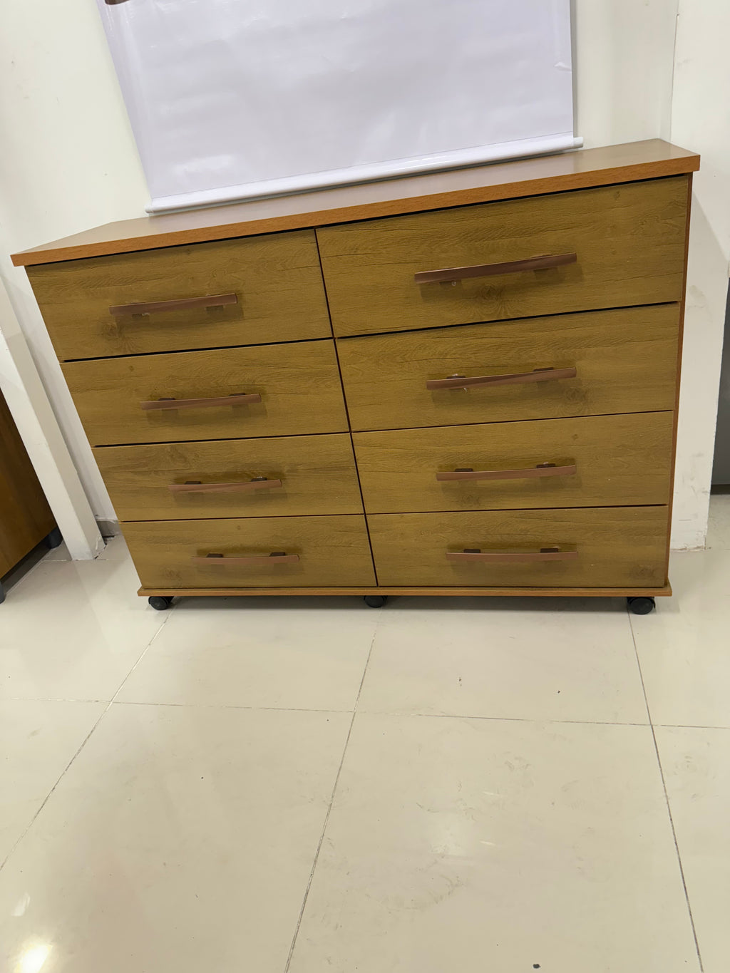 Comoda Jade 8G MEL AREIA/ MEL - Móveis furniture