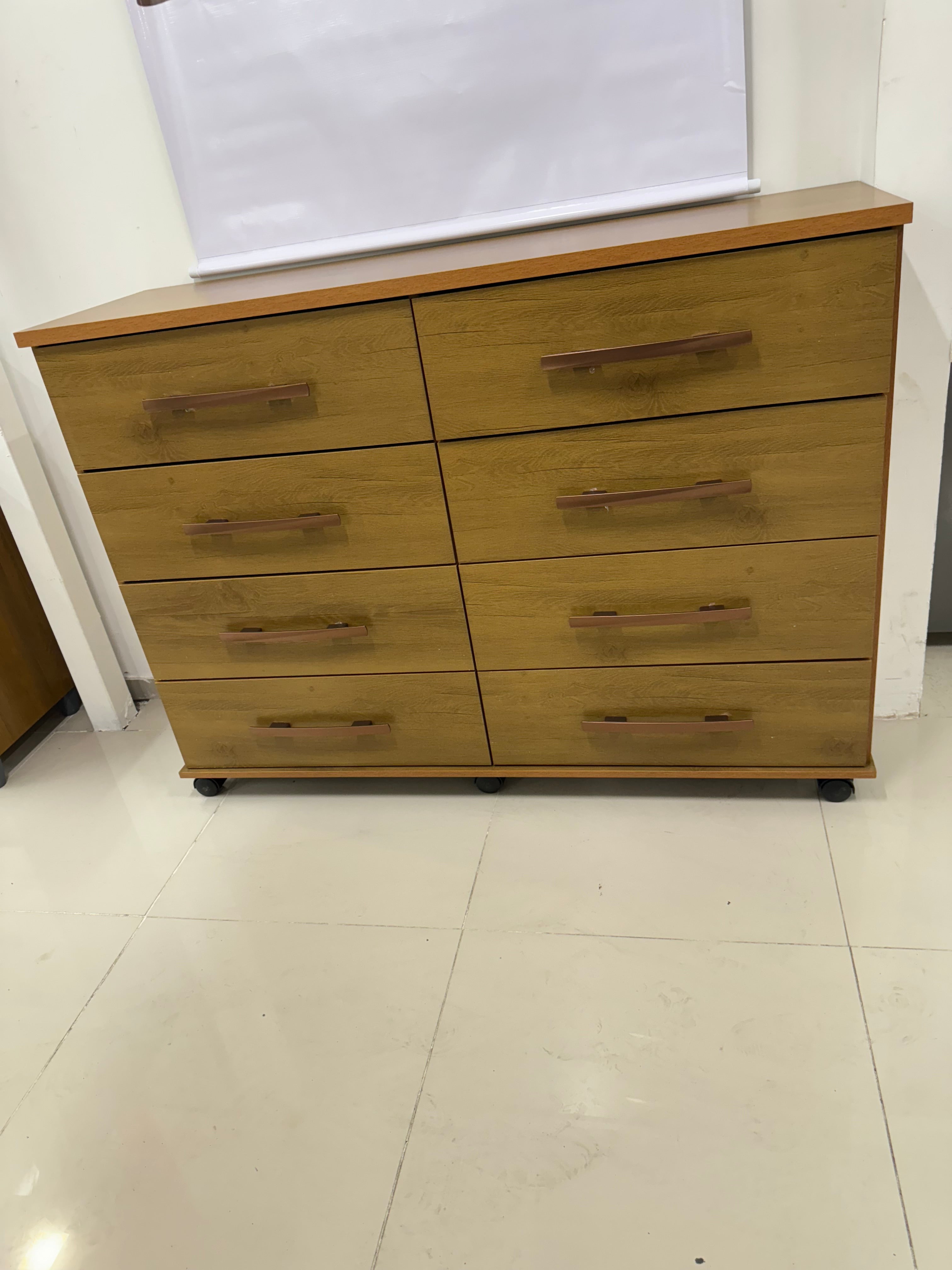 Comoda Jade 8G MEL AREIA/ MEL - Móveis furniture