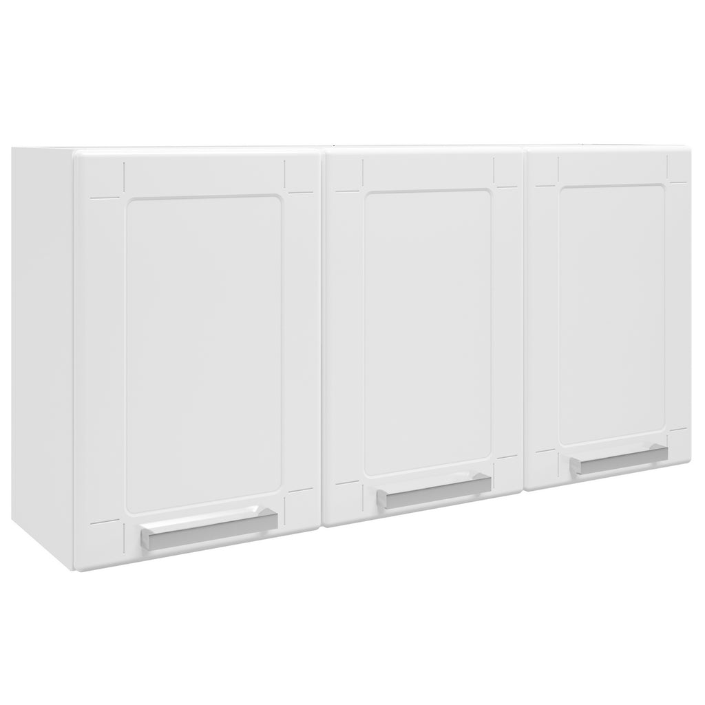 Armário Aéreo 3 Portas Múltipla 6009590 Branco – BERTOLINI