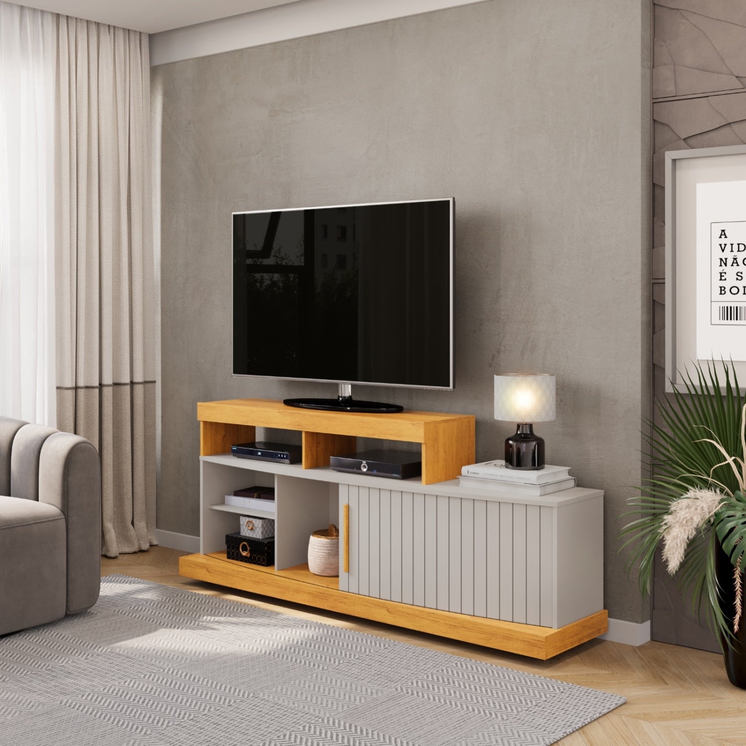 Rack Scala 160 Cedro.Bali DJ Moveis