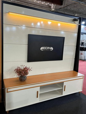 KIT RACK COMODORO 2.20 + PAINEL BLISS 2.20 PARA TV ATÉ 75 POLEGADAS – EDN