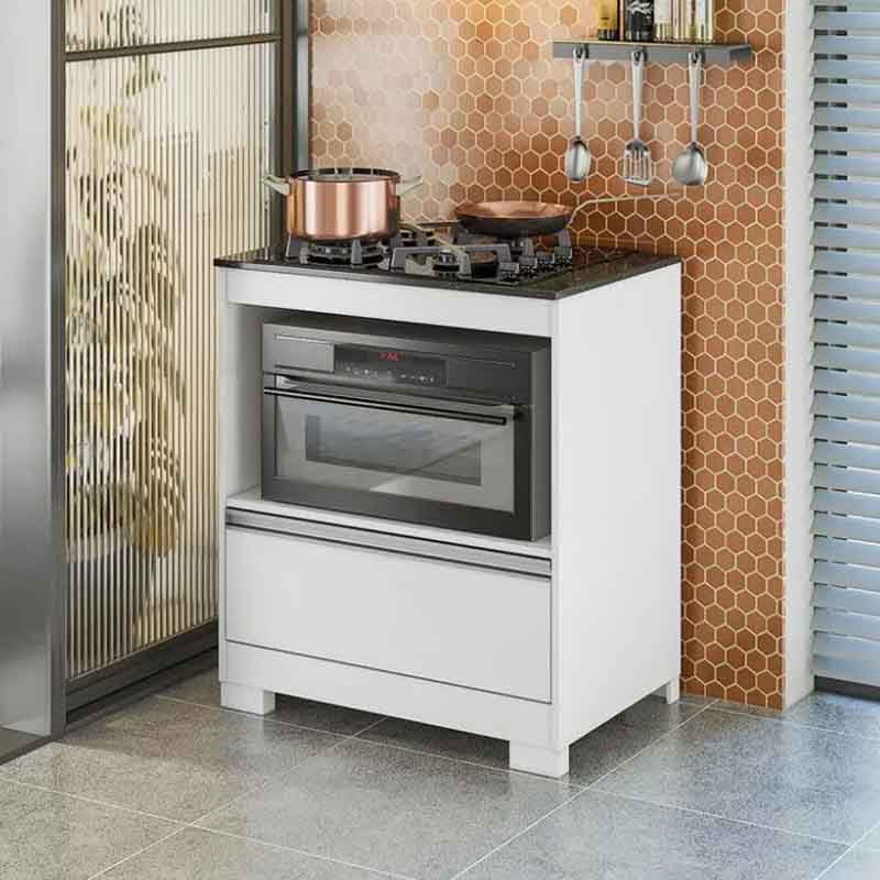Balcão Cooktop para Fogão até 4 Bocas NT 3110 - Móveis furniture