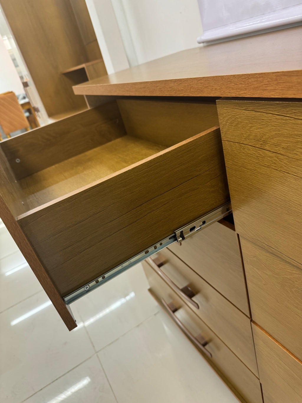 Comoda Jade 8G MEL AREIA/ MEL - Móveis furniture