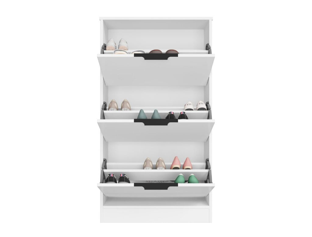 Sapateira Aurora 3 Gavetas – Branco