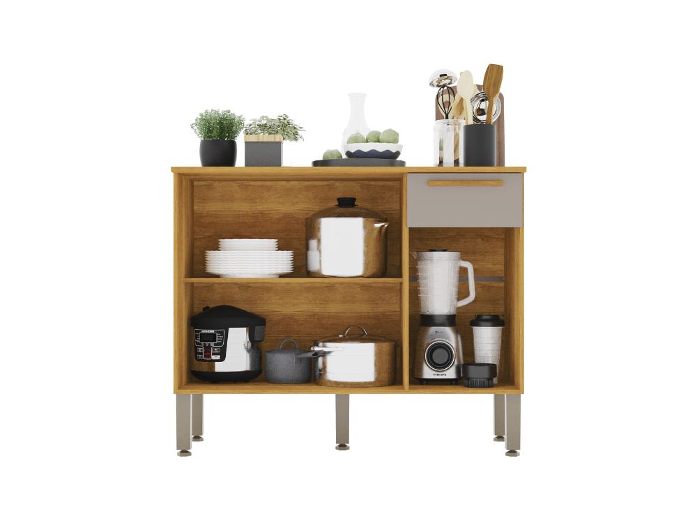 Cozinha Completa Madri 4 peças – Cinamomo/Off White