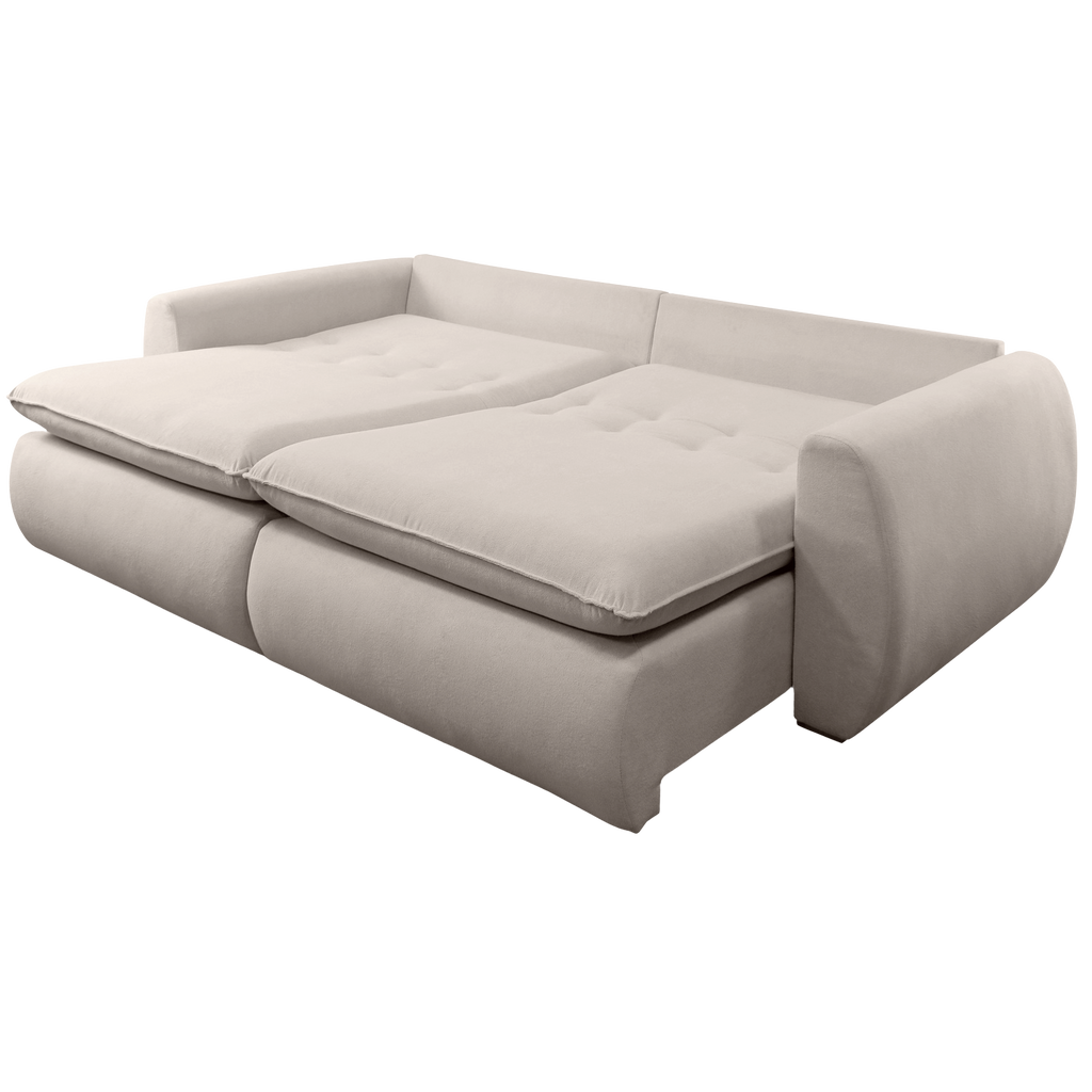 Sofá Retrátil Albany 2,40 m Bege – JC ESTOFADOS