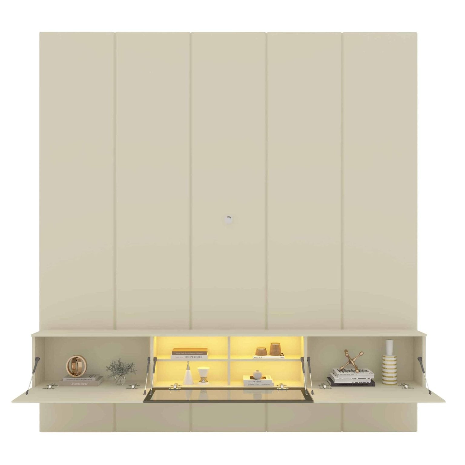 Home Suspenso Luminare Reflecta c/Led 2.20m – Off White