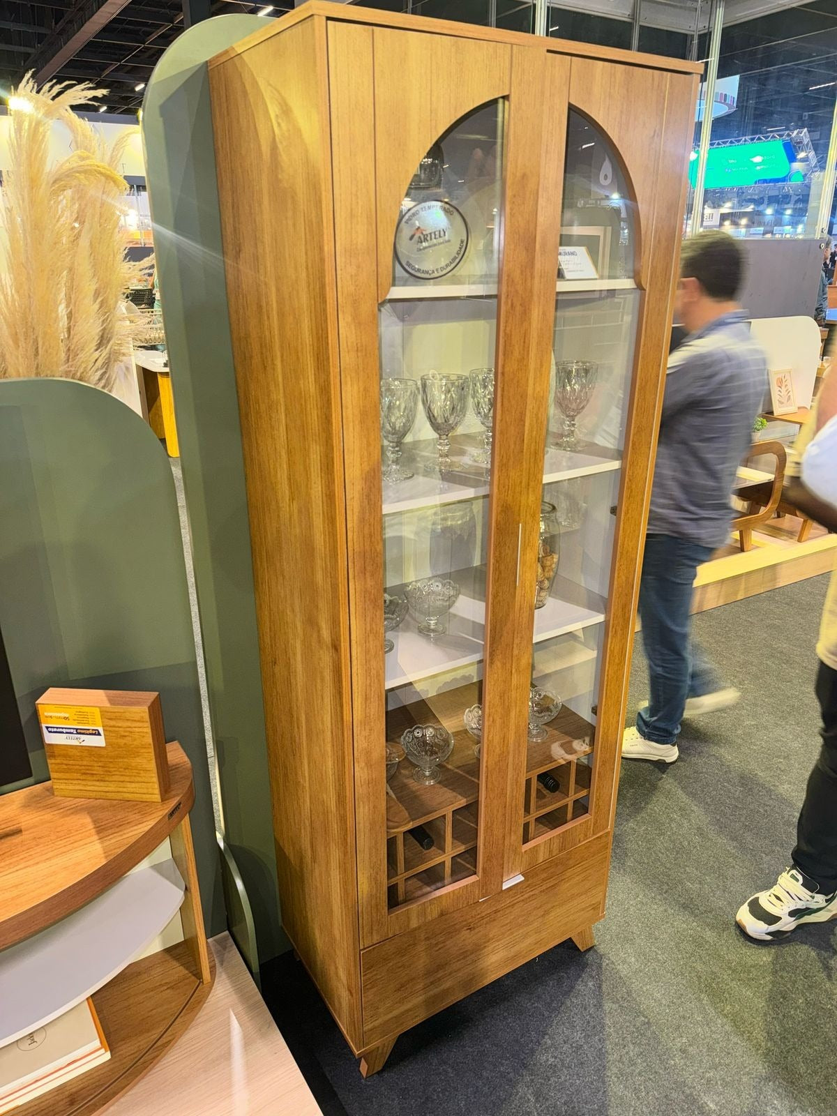 Cristaleira Murano Cinamono/Off White – ARTELY