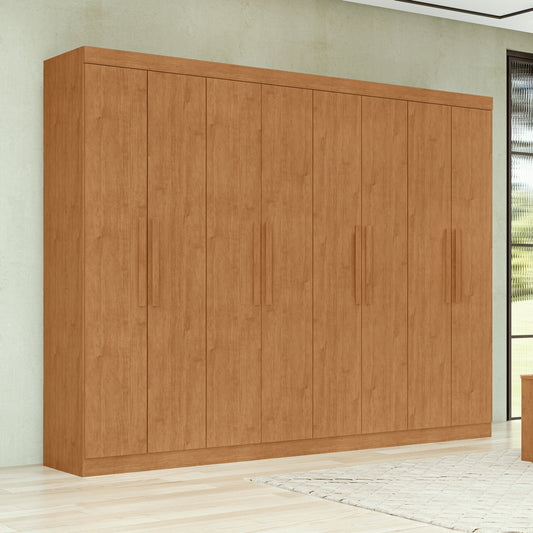 Guarda-Roupa 8 Portas Andara Soft 2,36 m Amêndoa Clean – LOPAS