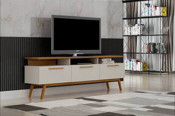 Rack Bancada São Paulo Off White Cinamomo - Móveis furniture