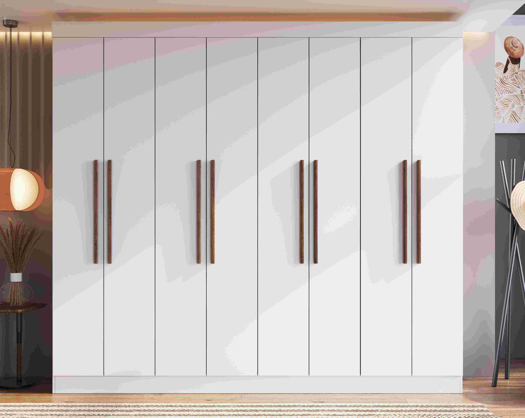 Roupeiro California 8P4G Branco Doripel