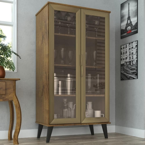 Cristaleira Tiffany 2P Quarta Divisao - Móveis furniture