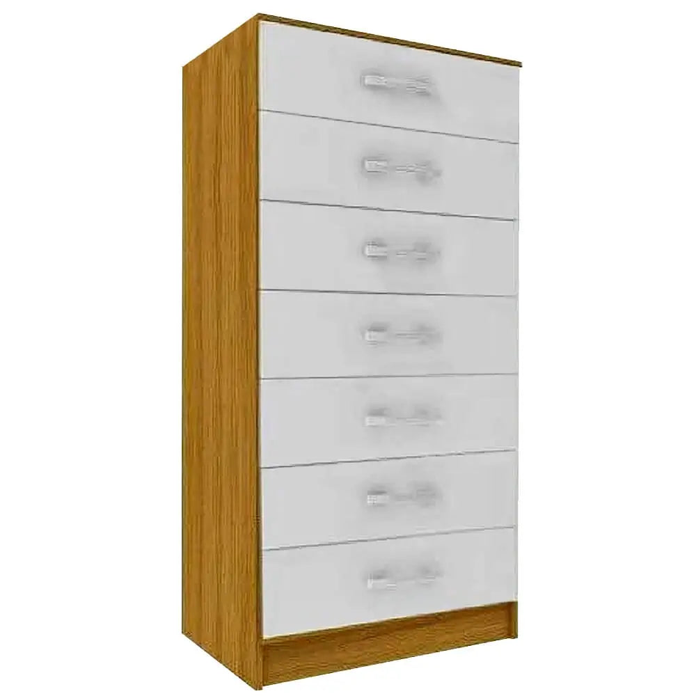 Cômoda Macabu 7 Gavetas Pomba