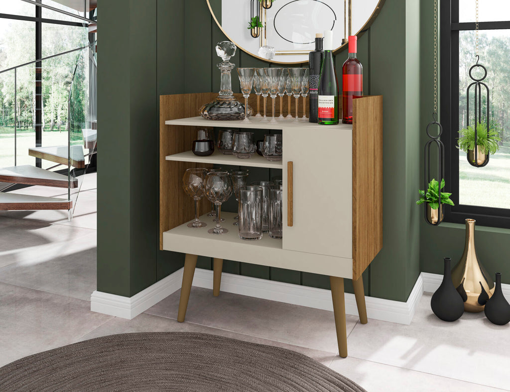 Aparador Café II Cinamono/Off White – BECHARA - Móveis furniture