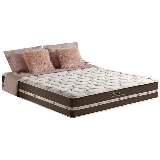 Colchão Casal Classic Superlastic D26 Marrom – ANJOS COLCHÕES - Móveis furniture