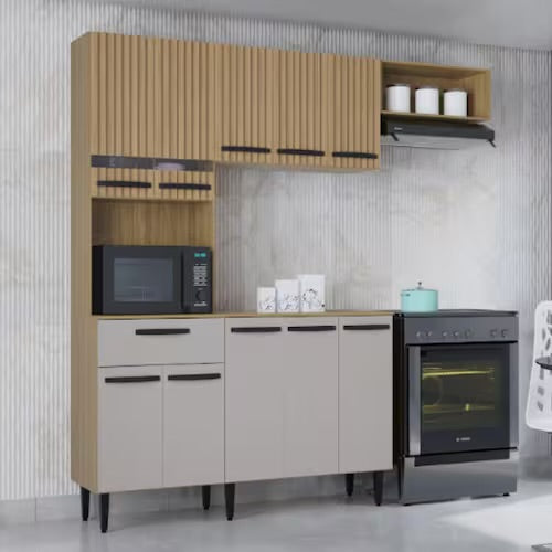 COZINHA DORA 2.00 – 10 PORTAS E 1 GAVETA – POQUEMA