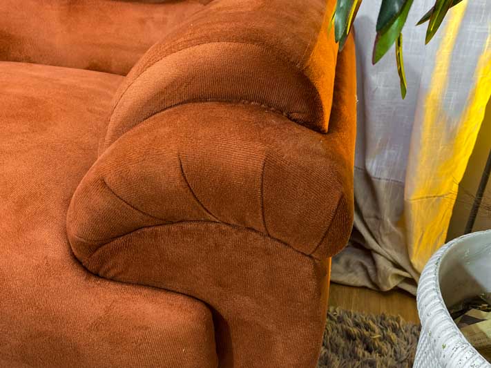 Sofá 2 e 3 Lugares Sued Terracota 604 Mônaco