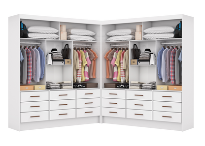 Closet 6 Portas Sevilha Cinamono – CARIOCA MÓVEIS - Móveis furniture