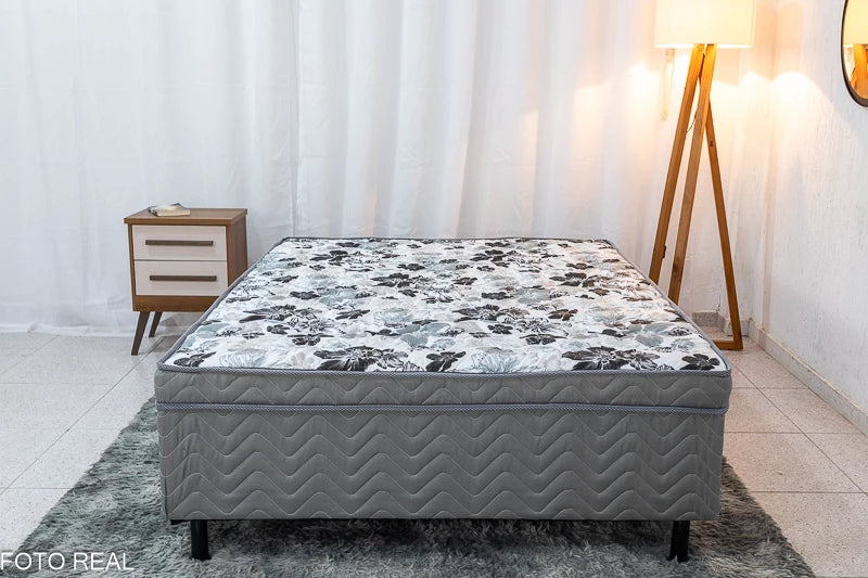 Cama Box Casal Dackar Ortopédica 138x188x52 Orthoside - Móveis furniture
