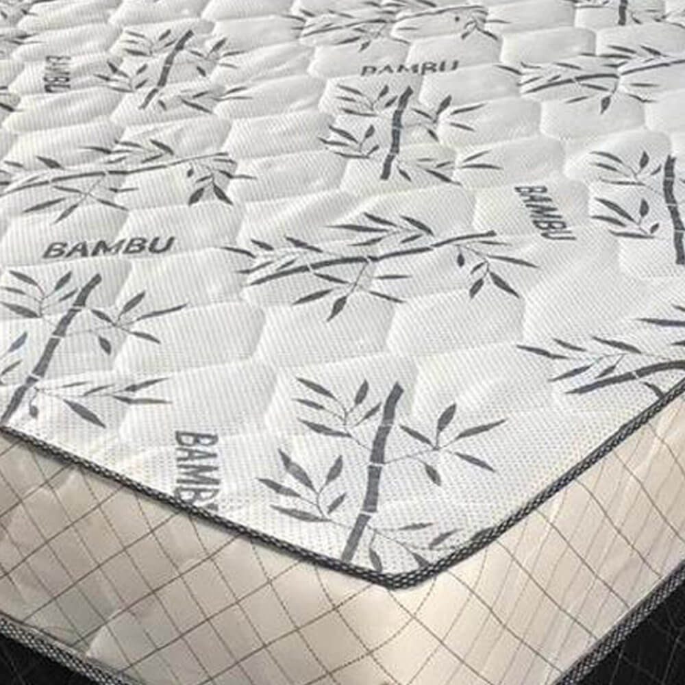 Cama Box Monaco Casal Ortopédica 138x188x50cm - Móveis furniture