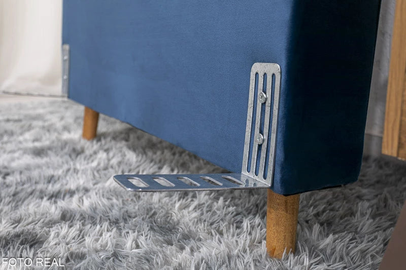 Cabeceira Solteiro Belli Azul - Móveis furniture